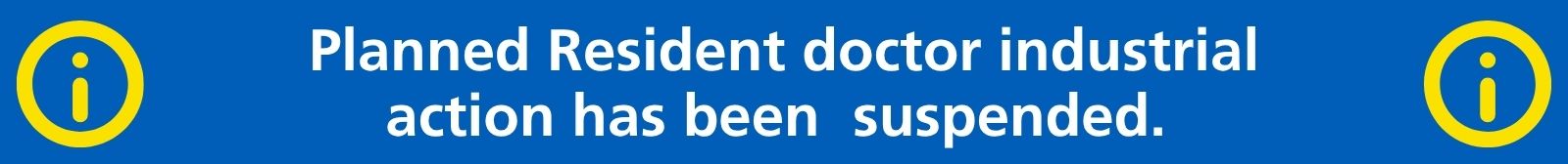 Resident Doctors strikes 15 - 19 June. Click for more